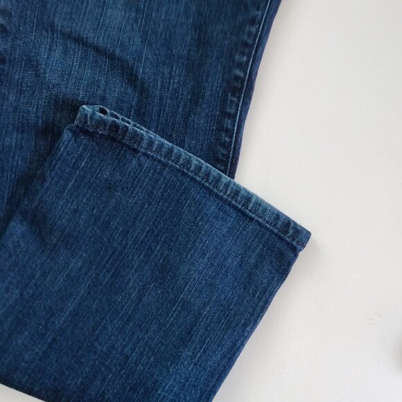 Volcom Kinkade jeans men's size 32 rinsed indigo classic straight fit stretch - Picture 13 of 16